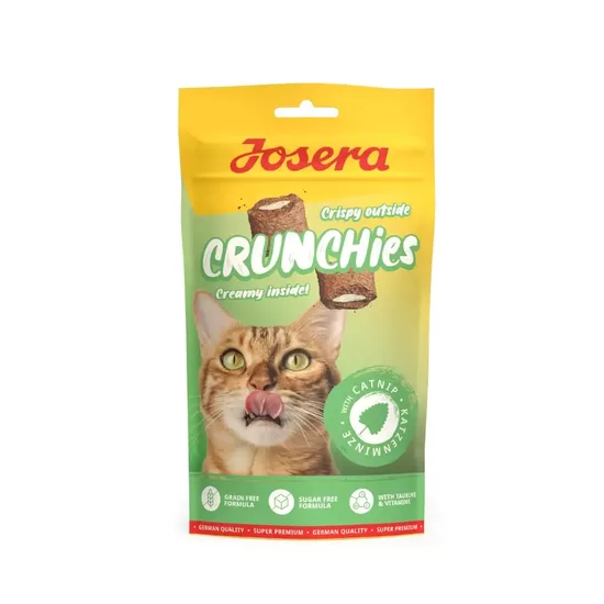 Josera Crunchies kārumi kaķiem with Catnip 60 g