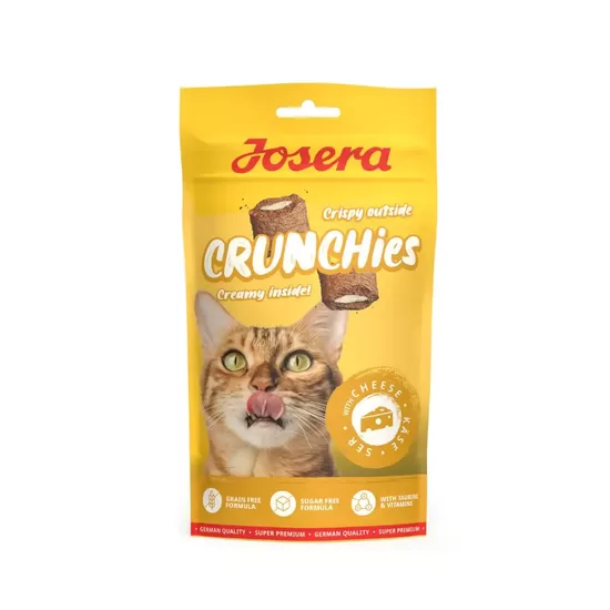 Josera Crunchies kārumi kaķiem with Cheese 60 g