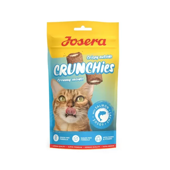 Josera Crunchies kārumi kaķiem with Salmon 60 g (uz vietas)