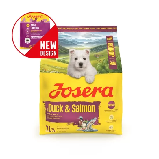 Josera Super Premium Mini Junior with Duck&Salmon 10 kg (MiniJunior) dog dry food