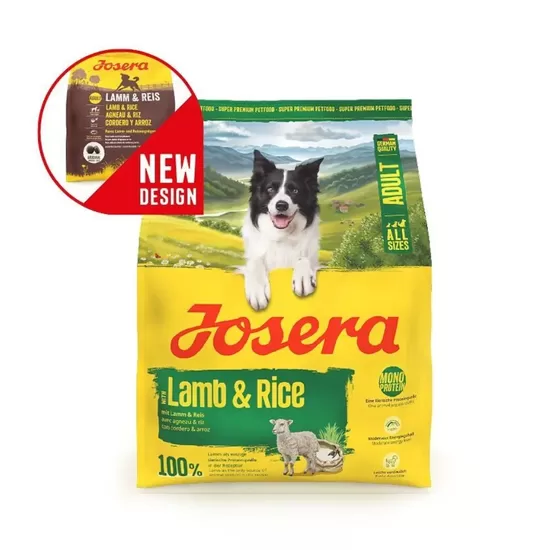 Josera Super Premium A/S Adult with Lamb&Rice  12,5kg dog dry food