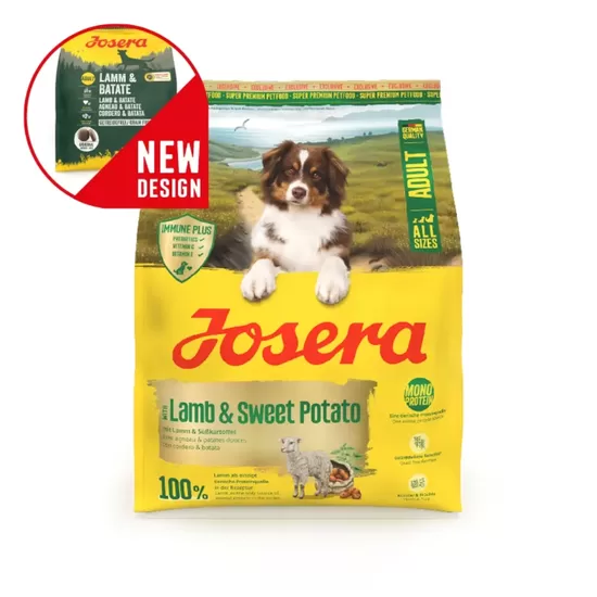 Josera Super Premium A/S Adult with Lamb&Sweet Potato (Lamb&Batate)  12,5kg dog dry food