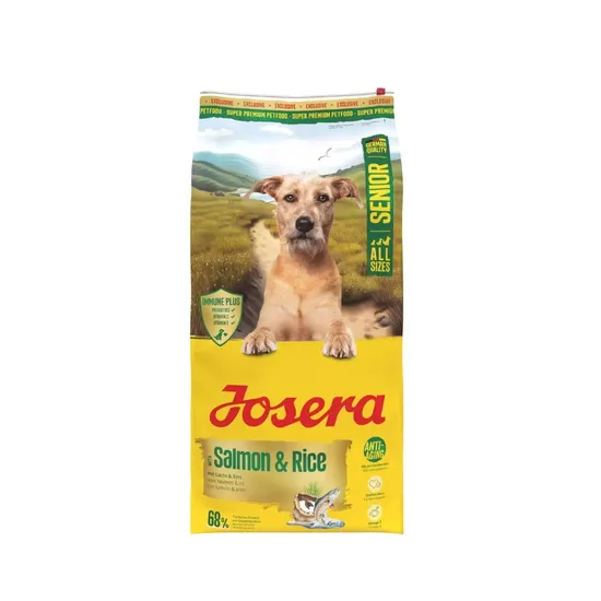 Josera Super Premium A/S Senior with Salmon&Rice 12.5 kg (SeniorPlus) suņu sausā barība