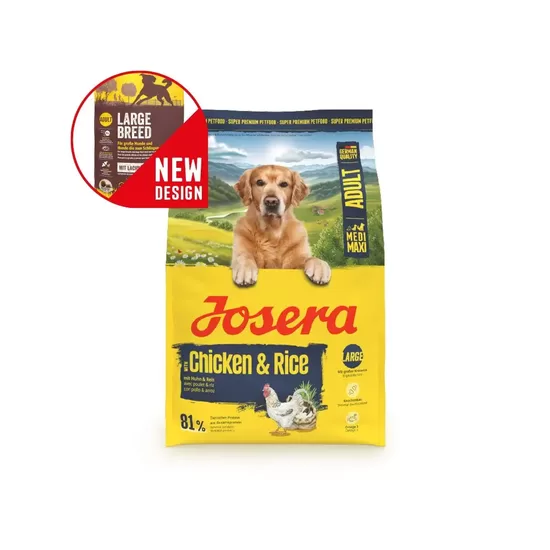 Josera Super Premium for dogs M/M Adult with Chicken&Rice 12.5 kg (Large Breed)