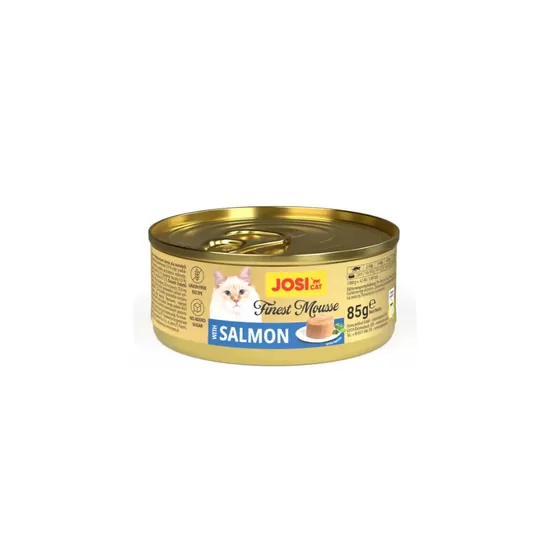 Konservi kaķiem Josera JosiCat Finest Mousse with Salmon 85 g