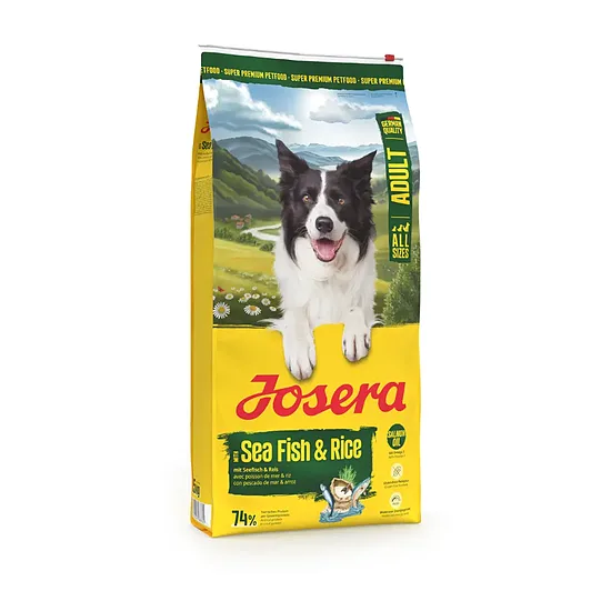 Josera Super Premium suņiem A/S Adult with Sea Fish & Rice 12,5 kg