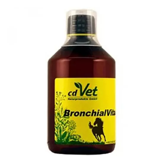 Papildbarība zirgiem cd HV Bronchial Vital fur Pferde 500 ml