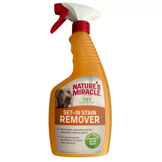 Nature`s Miracle with OXY formula for cleaning stains and odours left by dogs 709 ml