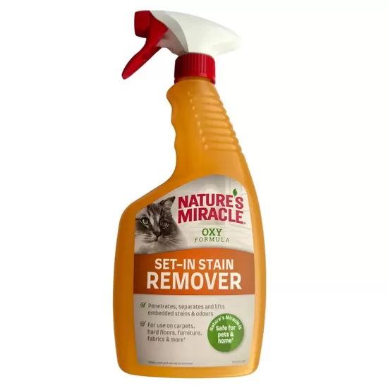 Nature`s Miracle cat stain and odour remover with OXY formula 709 ml