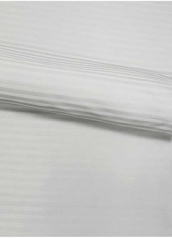 Satīna palags Stripe Satin silver