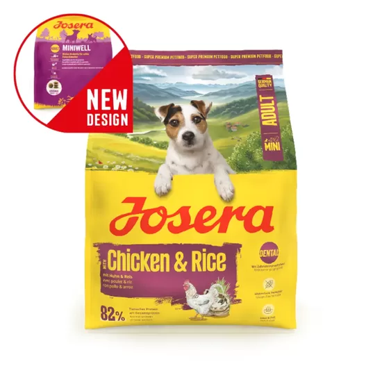 Josera Super Premium Miniwell Mini Adult with Chicken & Rice 10kg dog dry food
