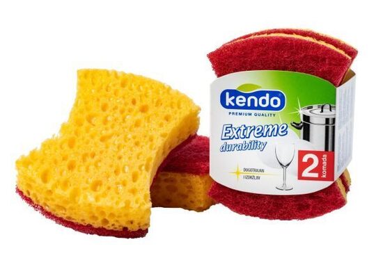 Kendo Professional Trauku švammes 2 gab. 11x8cm 