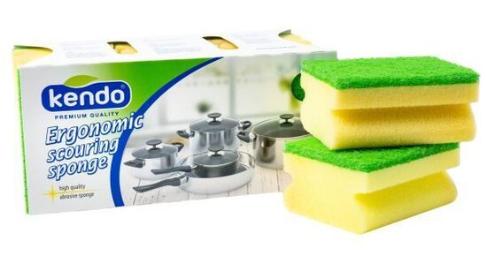 Kendo Trauku švammes 6 gab 9.5x7x4.5cm