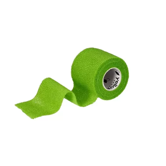 Elastic adhesive bandage Zarys yellowBAND, non-sterile, 5cmx4.5m green N1