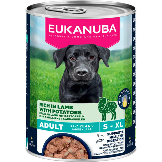 Konservi suņiem Eukanuba CAN LC AD AB lamb potatoes 400 g