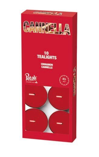 Tējas aromātiskas sveces 10 gab. Cinnamon (uz vietas)