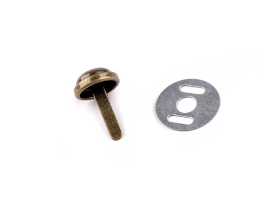 Purse Feet Studs / Metal Nailheads Ø10 mm vintage brass