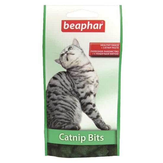 Vitamīnizēta papildbarība Beaphar Cat-Nip Bits Katze 35g (75gab)