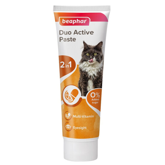 Vitaminizēta pasta kaķiem Beaphar Duo-Active Paste For Cats 100 g