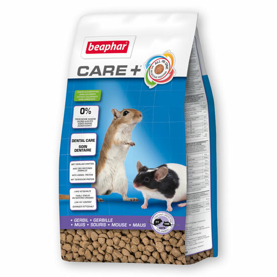 Barība mājas žurkām Beaphar Care+ Rat 700 g