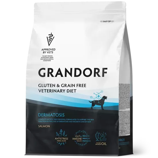 Grandorf Dermatosis Adult All Breeds salmon 1 kg dog dry food