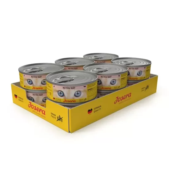 Josera wet Kitten Beef 12x85 g konservi kaķiem