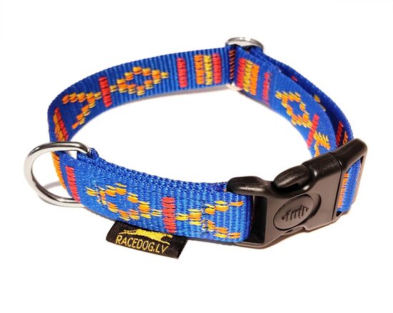 RACEDOG collar ALASKA blue