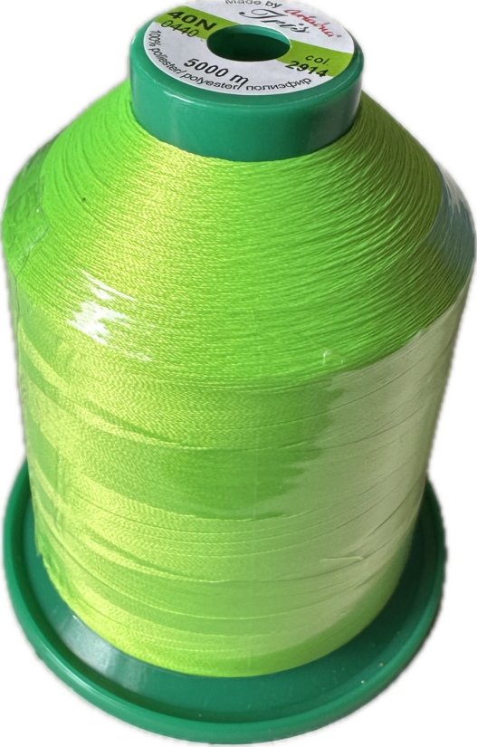 Threads Ariadna Iris 40 green for machine embroidery