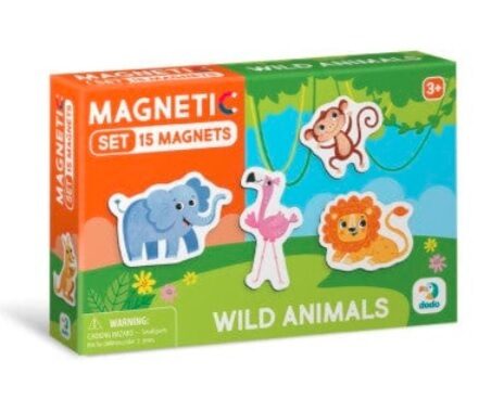 Magnēti komplekts dzīvnieki 15 gab.