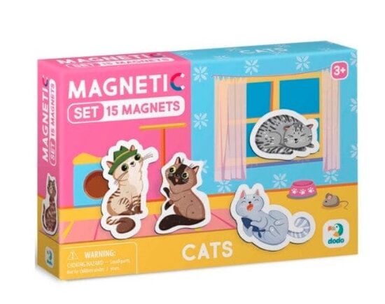 Magnēti komplekts Kaķi 15 gab.