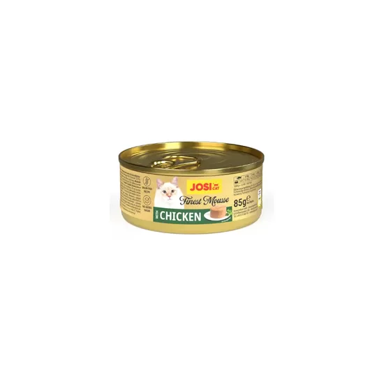 Konservi kaķiem Josera JosiCat Finest Mousse with Chicken 85 g