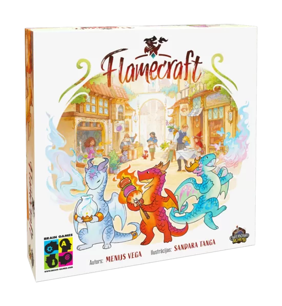 Galda spēle Flamecraft (uz vietas)