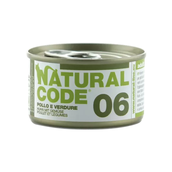Natural Code 08 chicken and vegetables 85g