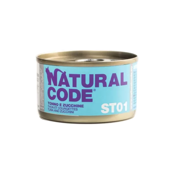 Natural Code Steril 01 Tuncis un cukini 85g