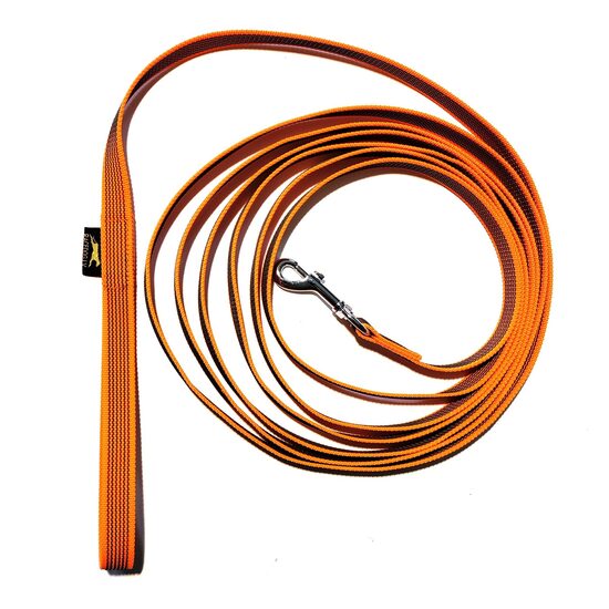 Racedog rubberized walking / training leash anti-slip