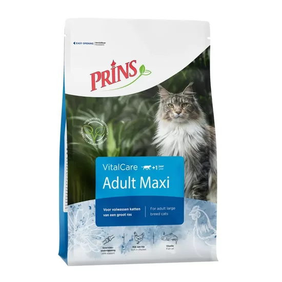 Prins VitalCare Adult Maxi sausā barība kaķiem 1,5kg