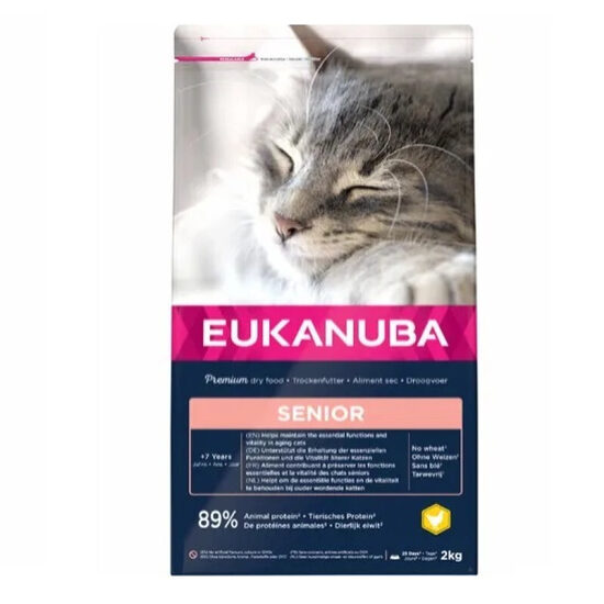 Sausā barība kaķiem Eukanuba CAT Senior TOP Condition 7+ Chicken 2 kg