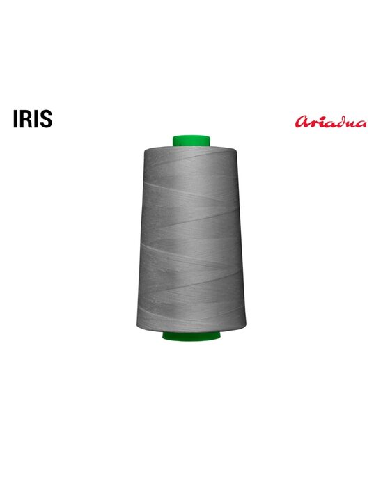 Poliestera diegs Ariadna Iris 40 pelēks mašīnizšūšanai (uz vietas)