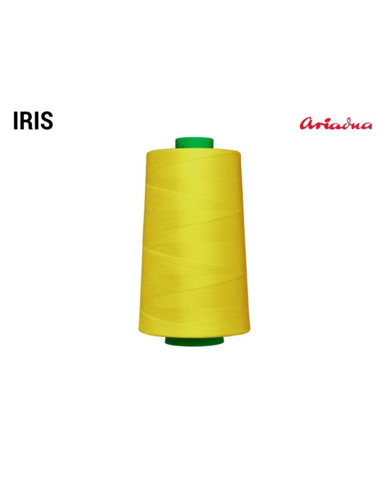 Threads Ariadna Iris 40 yellow for machine embroidery