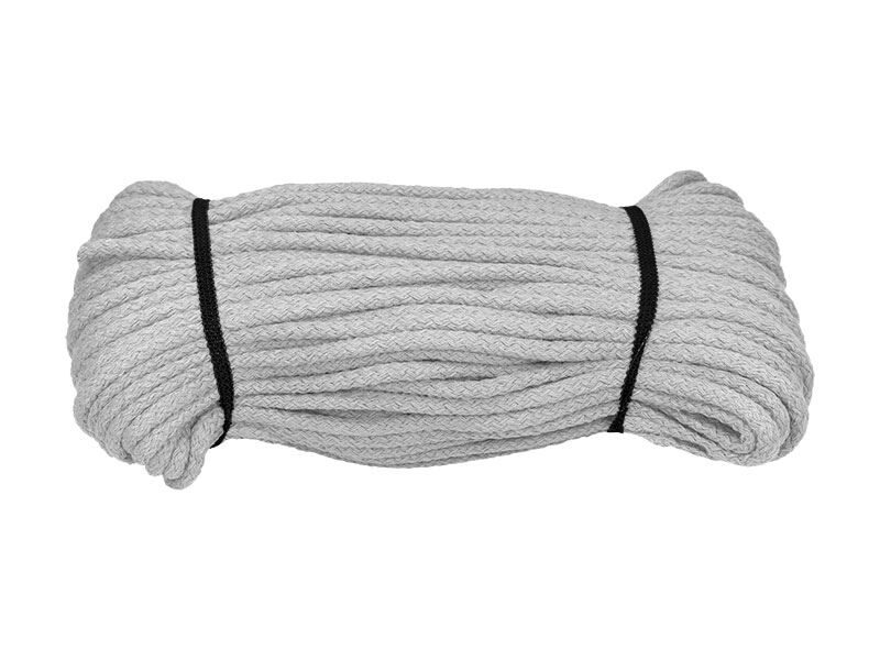 Twine cotton light grey 5 mm 50 m