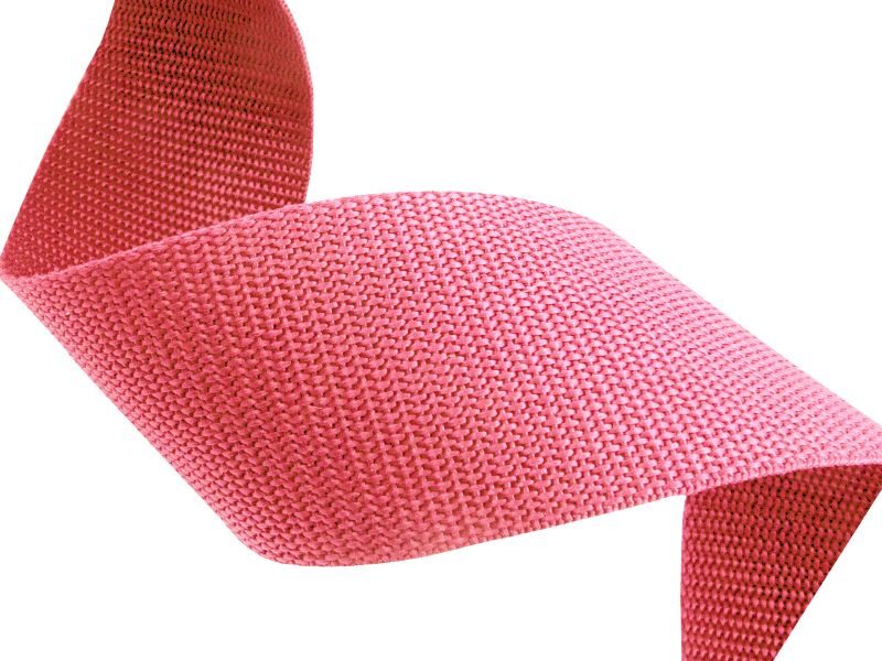 Webbing polypropylen 20 mm pink 50 m