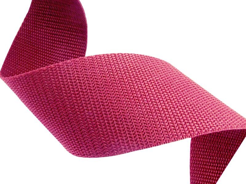 Webbing polypropylen 40 mm pink 50 m