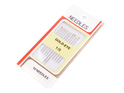 Adatas komplekts Hand sewing Needles, Gold-Eye, Sharp
