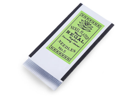 Adatas komplekts Nickel Plated Beading Needles Regal 46 mm