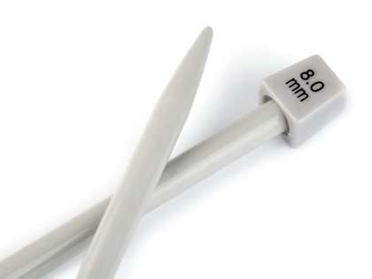 Adāmadatas Straight Knitting Needles No. 8
