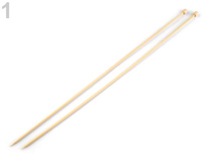 Bambusa adāmadatas Bamboo Knit Needles No. 3; 3.5; 4