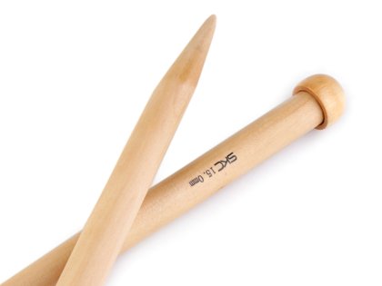 Bambusa adāmadatas Bamboo Knit Needles No.15