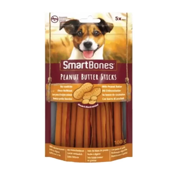 SmartBones kārums suņiem dārzeņu nūjiņa košļ. ar vistas fileju "Sticks" 100 g N5