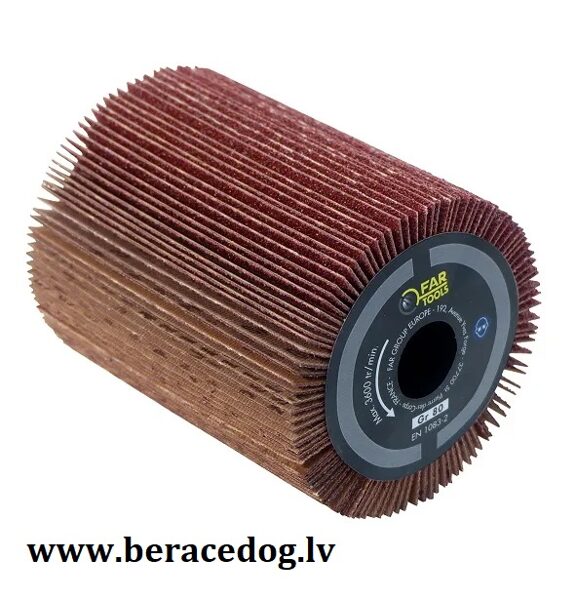 FarTools REX 80 smilšpapīra plākšņu ruļļa suka