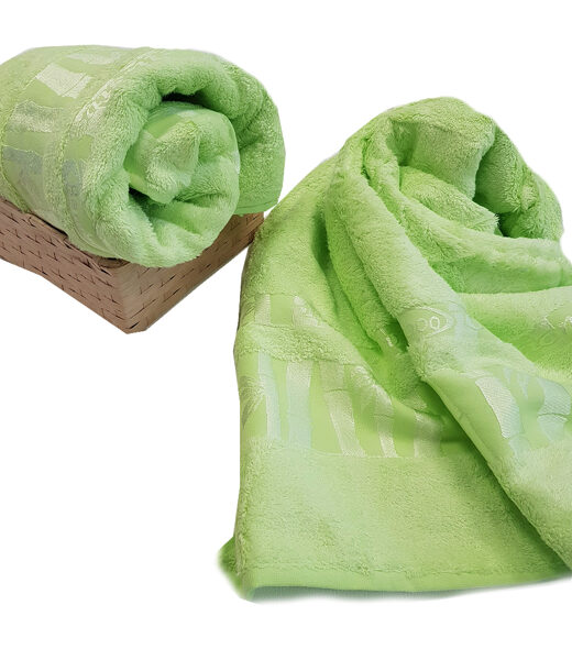 Bambusa dvielis 70x140 cm Light green
